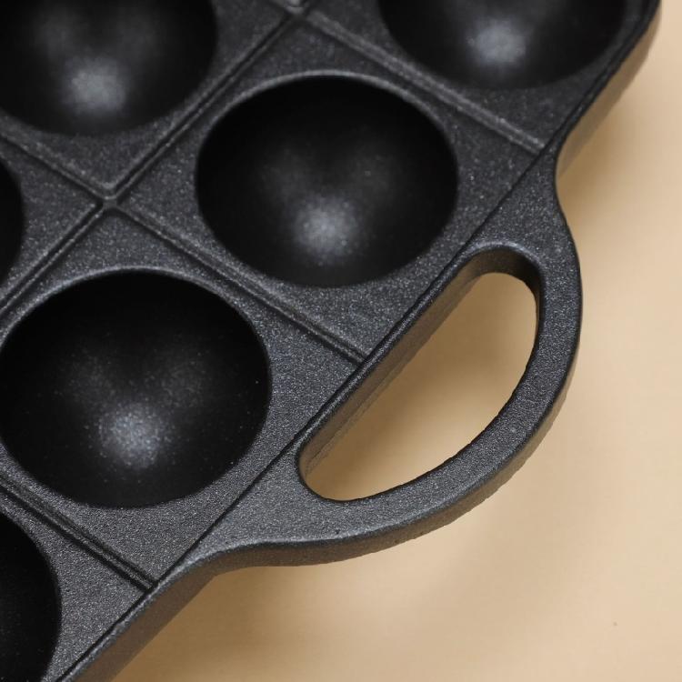 Nonstick Octopuses Ball Pancake Maker Meatball Pan Baking Tray 16 Hole Aluminum Grills Pan for Cooking and Baking
