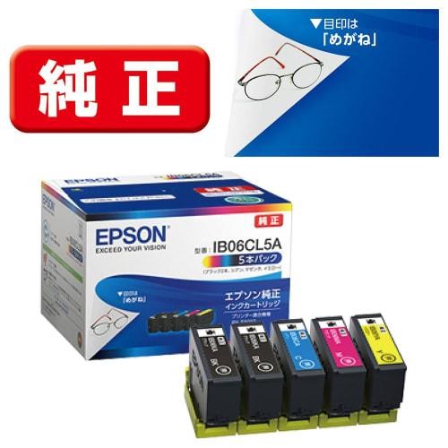 Epson genuine ink cartridge glasses IB06CL5A 5 pack black 2 bottles
