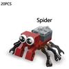 Mini Insect Series Building Block Ladybug Dragonfly Butterfly Snail Wasp Mantis Beetle Bricks Toys Christmas Gifts For Children