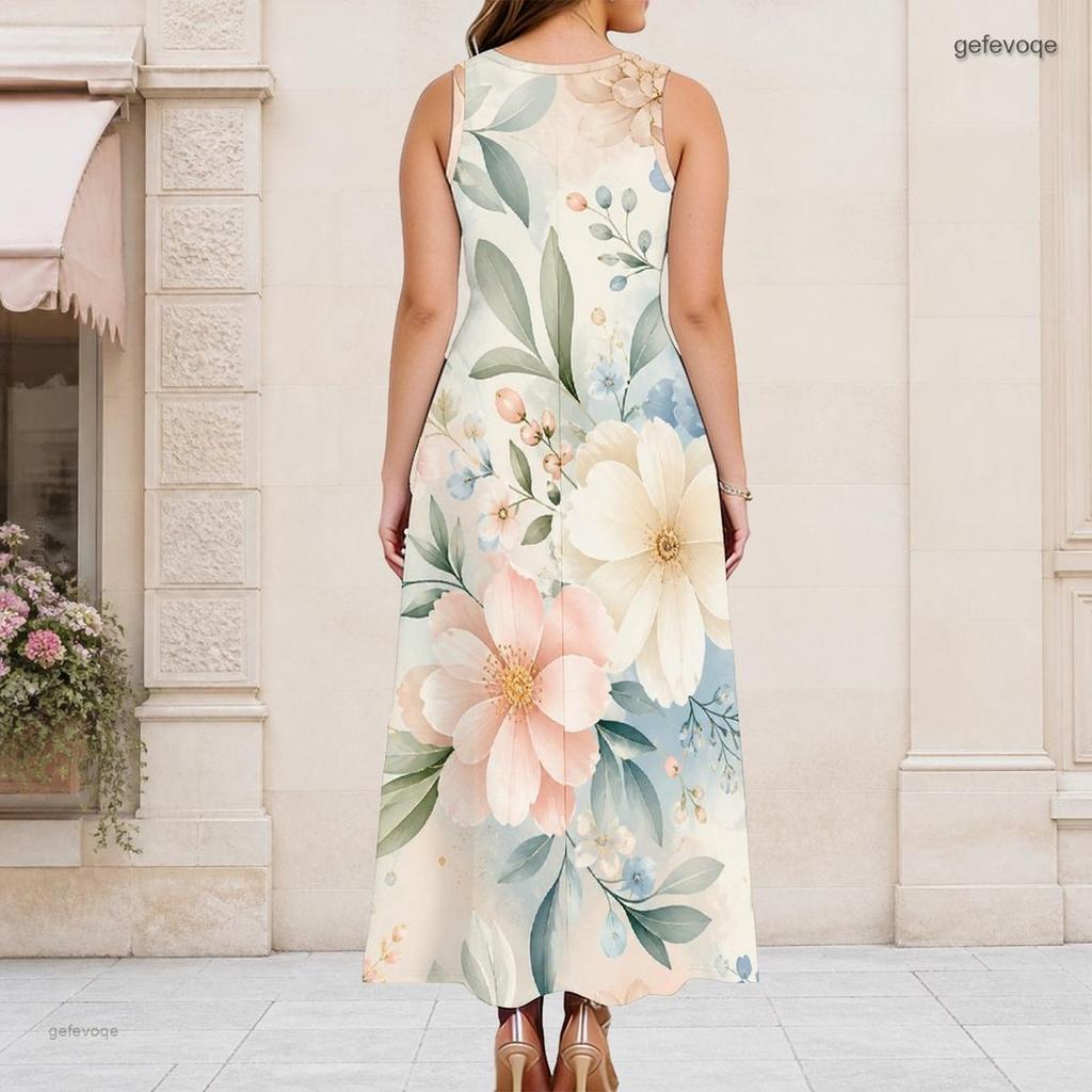 Plus Size Sleeveless Womens Cutout Maxi Long Gown