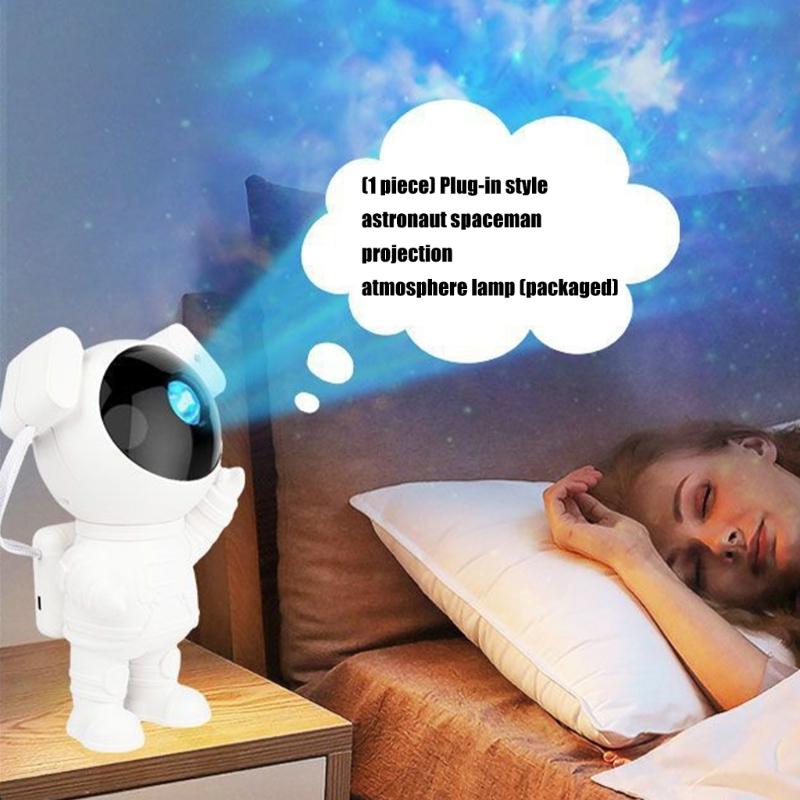 Astronauts Space Projection Night Light Creates Magicals Starry Skys Effect For Bedroom And Living Room