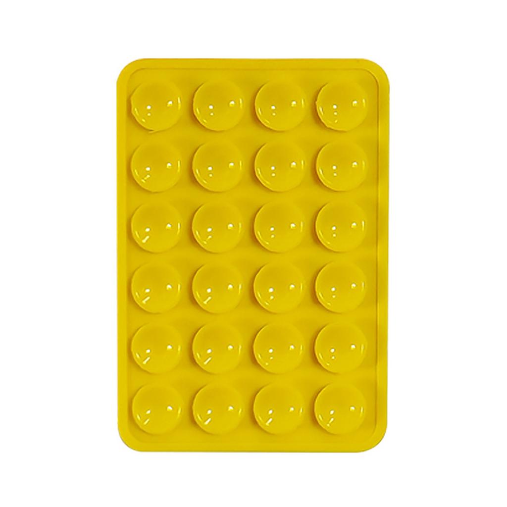 Silicone Suction Cup Phone Holder Multifunctional Suction Cup Wall Stand Square Anti-Slip Single-Sided Case Mount Back Sticker