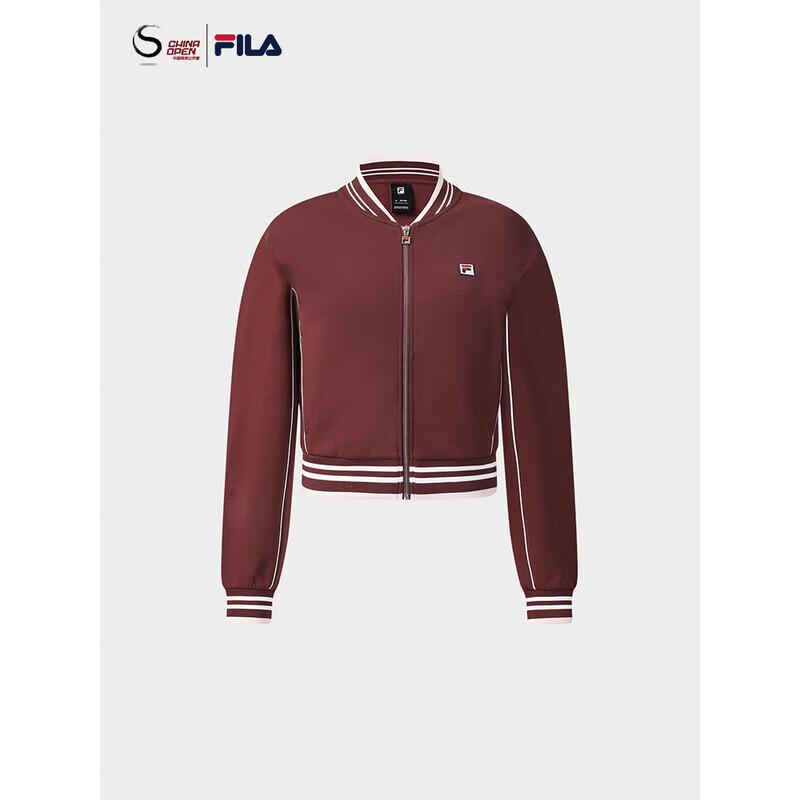 

Женская теннисная вязаная куртка FILA 25 Осень/Зима с воротником-стойкой 2XL