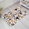 1pc Mickey Pattern Area Rug Soft Flannel Floor Mat for Living Room,Office,Bedroom and Carpet,Sofa Coffee Table Floor Mat