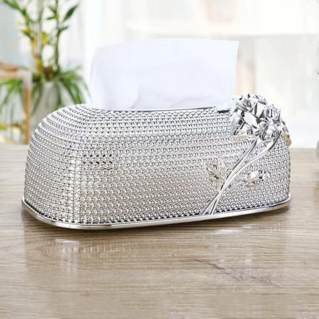 1PC European Style Tissue Box, Home Kitchen, Living Room, Bedroom, Restaurant, Bar, Hotel Napkin Extraction Box, Plastic Box
