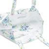 STYLE Sac Cabas Décoratif pour Grand Éco A3 Bouquet Botanique avec un mouchoir de poche Femmes, Capacité, Sous-Sac, Sac, 100% Coton, Taille, Design,