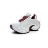 Retro and old casual sports shoes for women's spring new leather comfortable and breathable thick-soled small dad shoes
