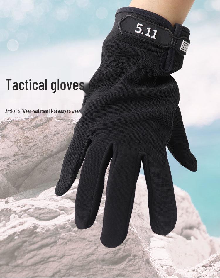 511 Full Finger Tactical Gloves - Durable, Non-Slip, Outdoor Sports & Cycling Fitness Gear