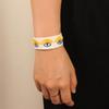 Bohemian Handmade Demon Eye Tassel Bracelet - Embroidered Friendship Fashion Accessory