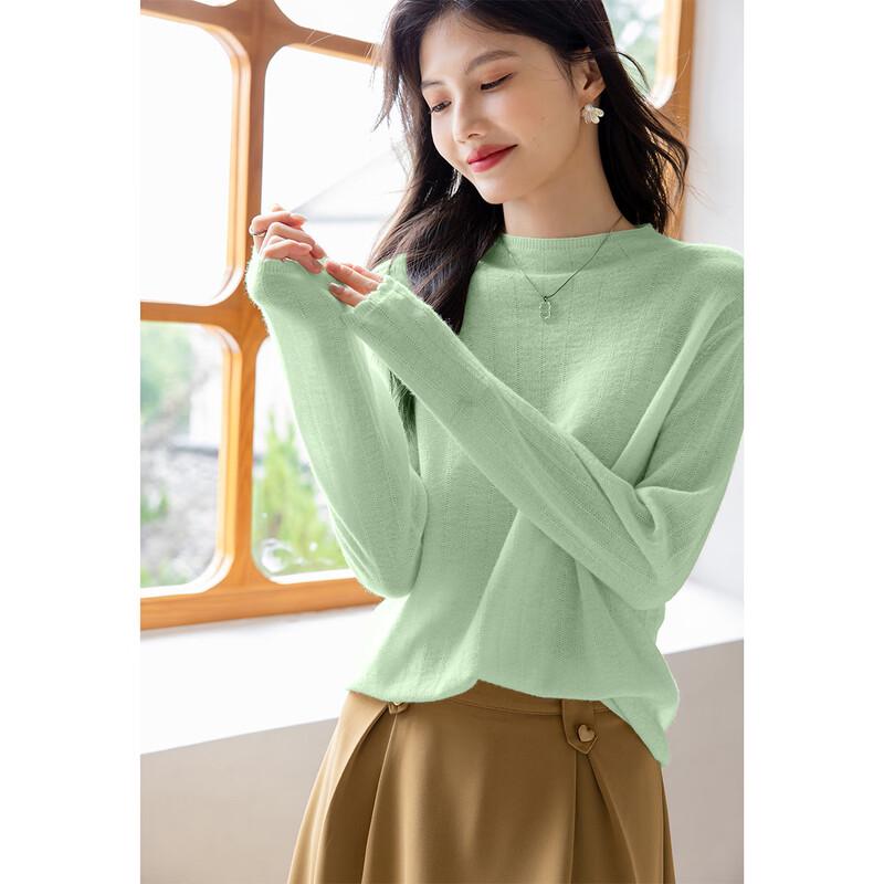 Mocana Women's Elegant Long-Sleeved Cashmere Sweater MKNJD2760