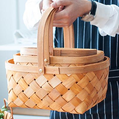 Bread Basket Basket Organizer Hand Woven Storage Basket Fruit Basket