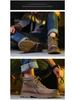 Men's 2020 Winter British High Top Genuine Leather Matte Boots