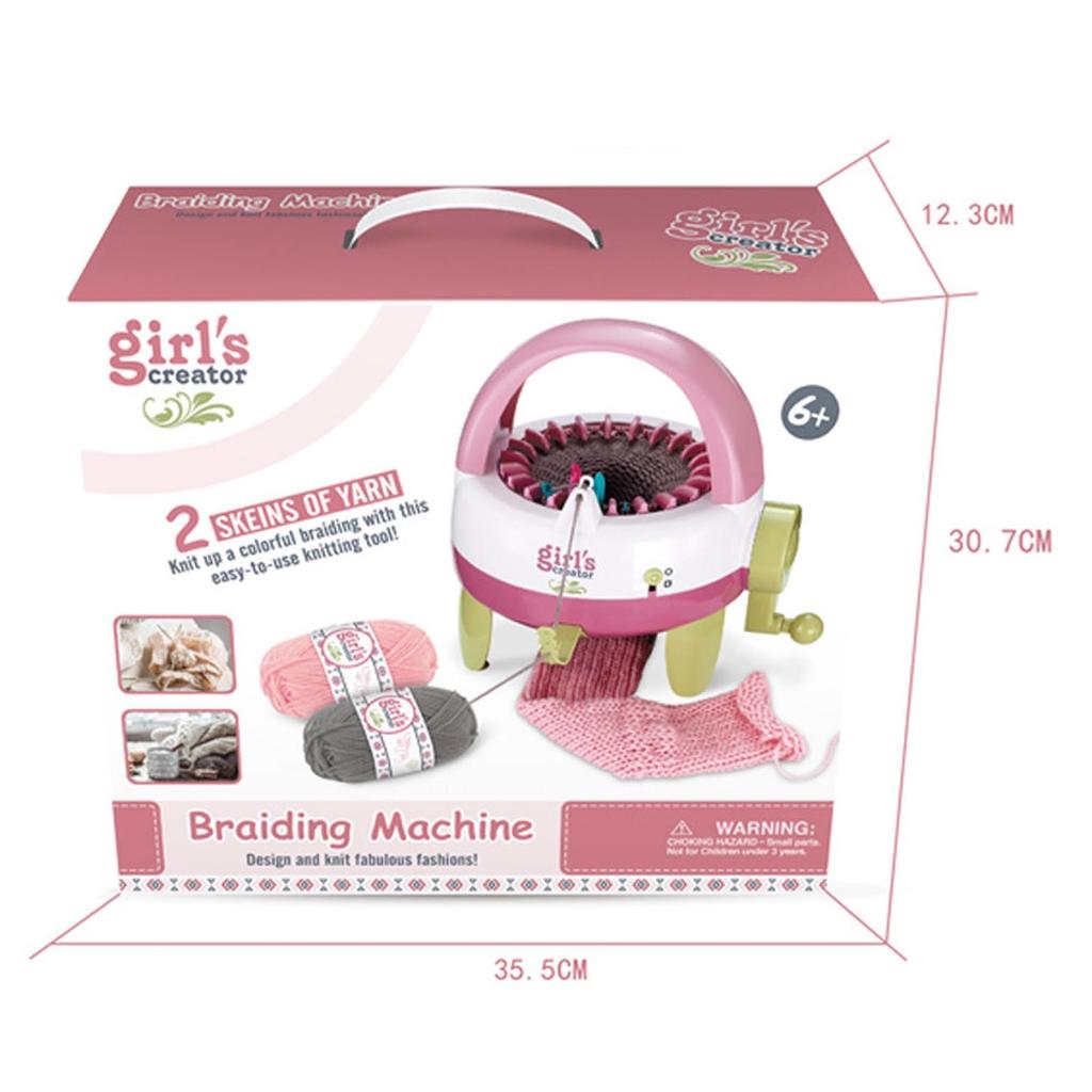 Máquina de tejer 22 agujas Kit rotativo para niños adultos remero bufanda sombrero calcetines