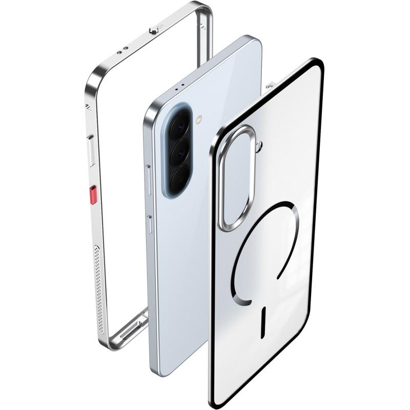 Metal Frame Magnetic Phone Case Galaxy A57 A37 Shockproof Heat Dissipation Matte Protective Cover