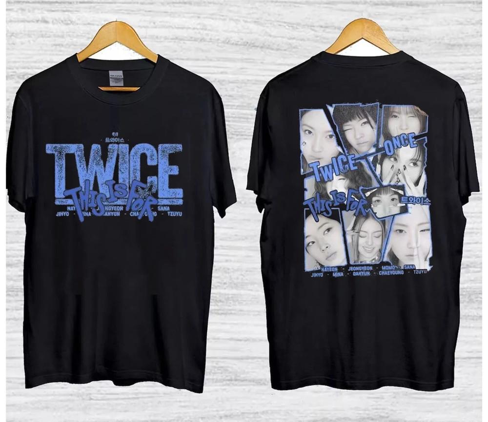 Twice This Is Tour 2026 T-Shirt Retro Twice Kpop Fan gift Unisex T-Shirt XXXL