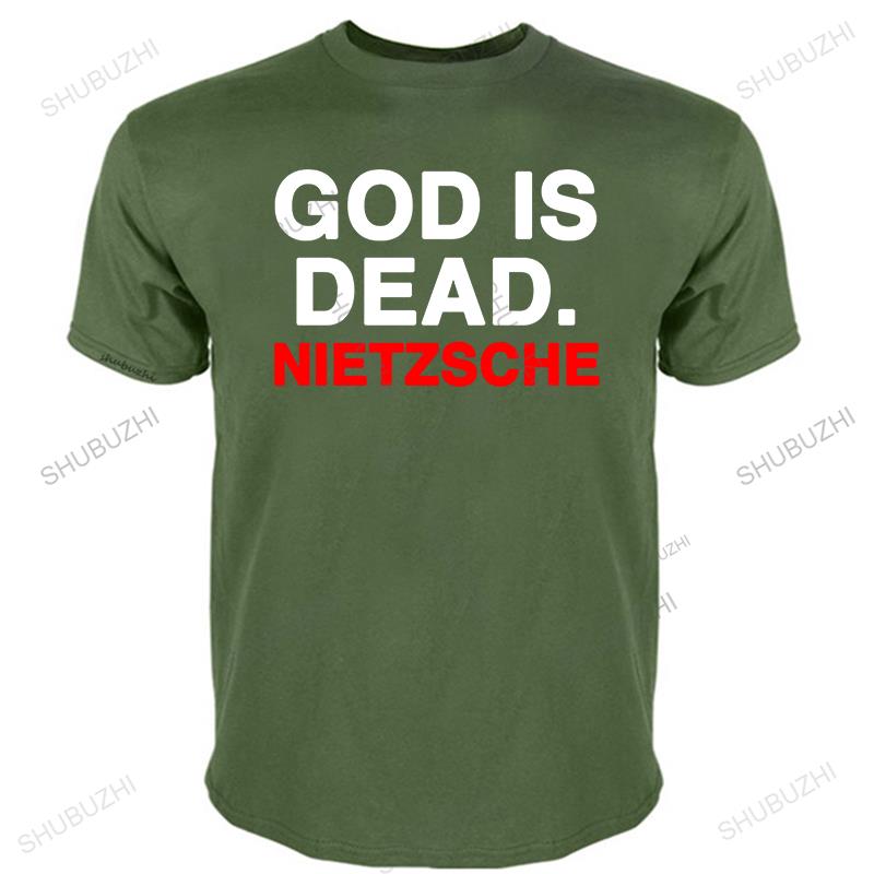 Vintage T Shirt For Unisex God Is Dead Nietzsche Cotton Tshirt Cotton Unisex Tshirt Fitnes Tee Fashion Teeshirt Homme Tops