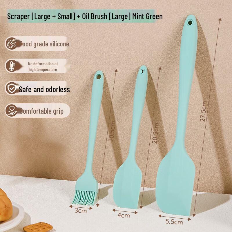 Star Silicone One-piece Spatula
