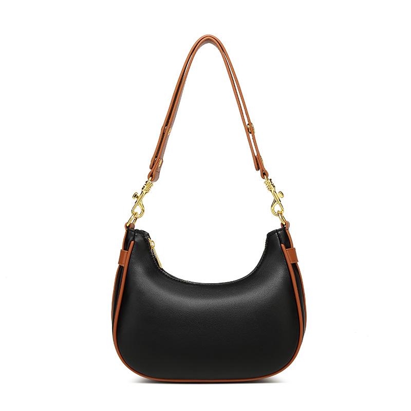 

French Niche Design Armpit Bag, High-End Sense Light Luxury Fashion Baguette Bag, Summer Shoulder Bag Women 25*8*20