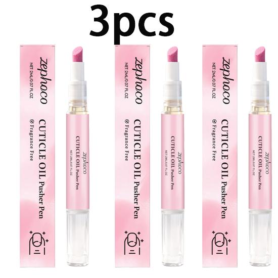Zephoco portable nail care oil pen gently moisturizes and repairs dry nail surface, easy to apply nail care pen at home and out 1pc