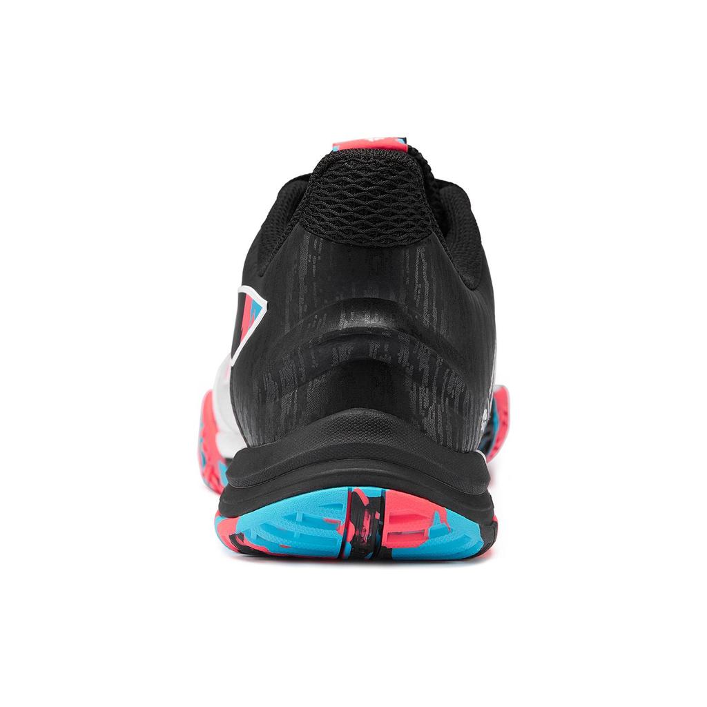 Li Ning SE Synthetisch Leer Slipvast Slijtvast Ademend Lage top Badminton Schoenen Unisex AYZS014-4
