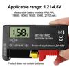 Digital Battery Analyzer 1.2V Automotive Load Tester Digital Battery Tester Capacity Battery Checker Voltage Alternator Battery