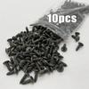 Car Metal Screw Clips Mixed Set U-Type Fastener Clip with Screw Anti-rust Fender Bumper Protection Buckle Iron Sheet Screw Amagi