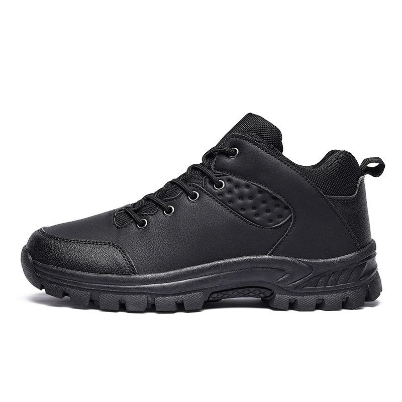 Hiking shoes men's large size outdoor casual hiking shoes fashion field sports travel shoes wear-resistant labor insurance shoes