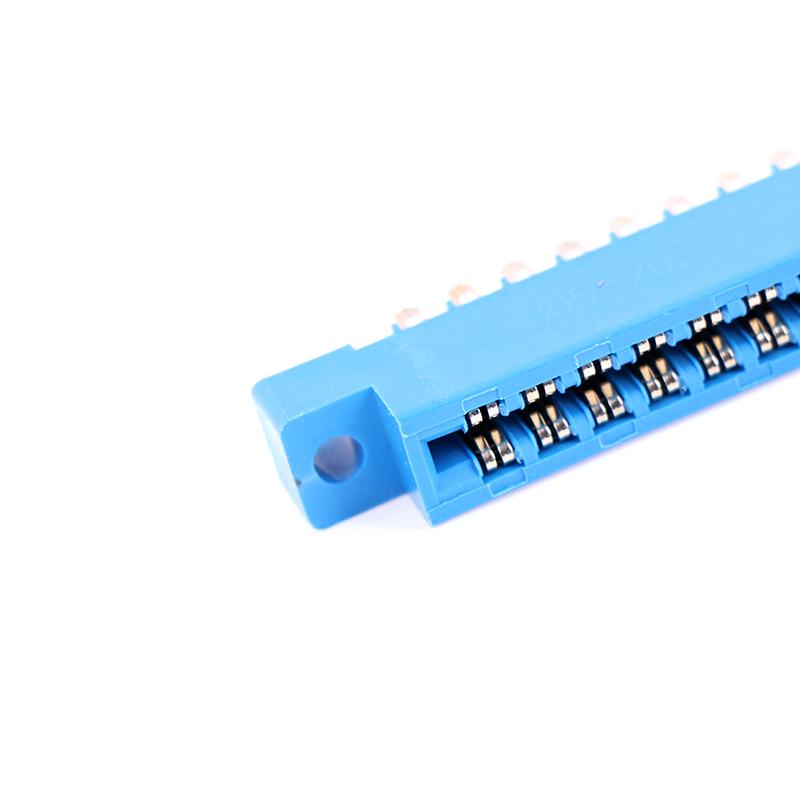 1X Conector Margine Card Rând Dublu 2X10 20 Pini Pas 3.96Mm Slot Soclu de Lipit