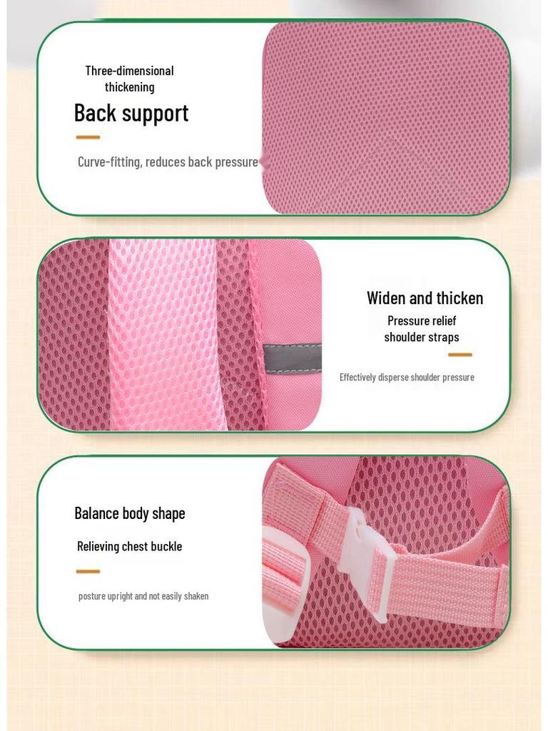 Lightweight Cartoon Backpack for Kids 3-6: Cute and Comfortable Schoolbag for Boys and Girls