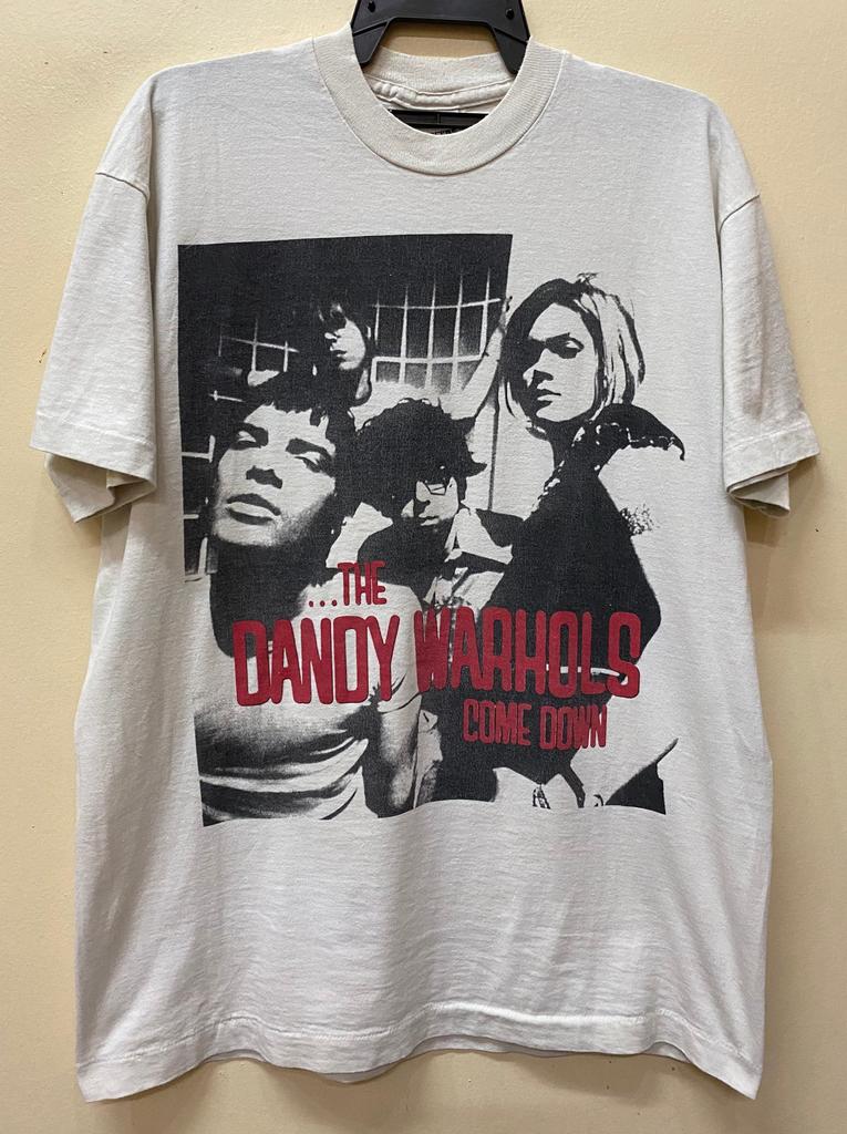 Vintage 90s Dandy Warhols Come Down t shirt