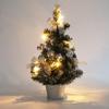 Mini Artificial Christmas Tree with Lights: 30cm/40cm Tabletop Decoration with Ornaments