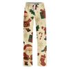 Women's Drawstring Christmas Printed Casual Pants