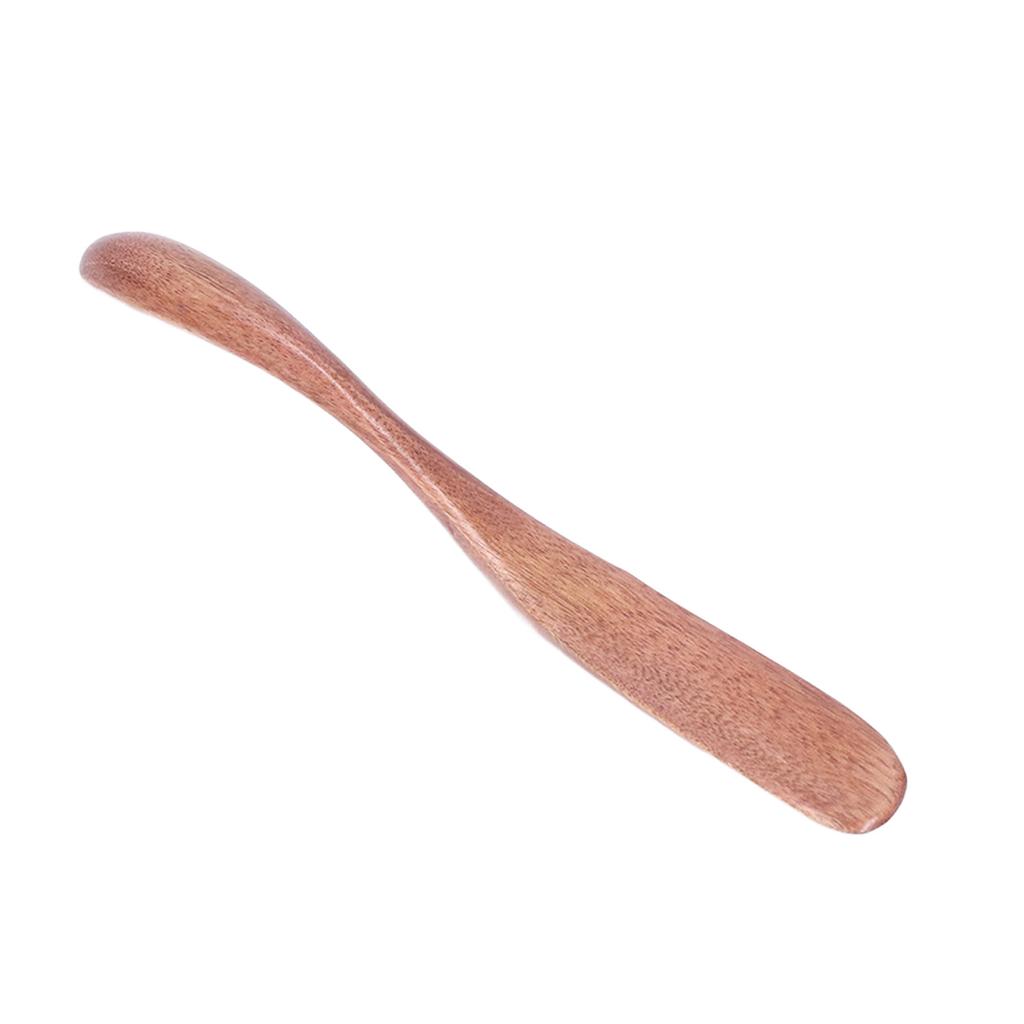 5PCS Wooden Knife Jam Cheese Spreader Tableware for Japanese for Bread Facial Mask