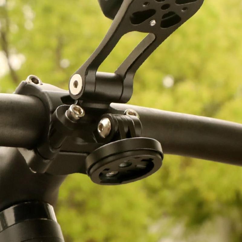 Durability Cycling Speedometers Holder Quickly Install Bike Computer Mount for Front Light and Cameras