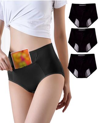Set of 3 Sanitary Menstrual High 3 Layer Matching Leak For Day and Sanitary Sanitary Mid High Soft and Breathable and Moisture Absorbent 3 [Kayuuhin]