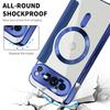 For Google Pixel 9 Pro XL Magnetic Case Rhombus PU Leather Phone Cover