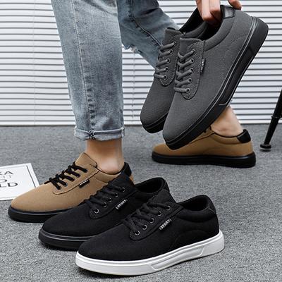 Spring and Autumn Men's Large Size Sneakers Canvas Shoes Vulcanized Bottom Sports Men's Shoes 39-47