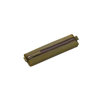 Pilot Anticord Leather Pencil Case, Olive, Size F, AQPSF-01F-OL