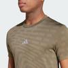 Adidas Gym+ Training Seamless Casual Short Sleeve T-Shirt Men Tops Shadow-Olive IW5888