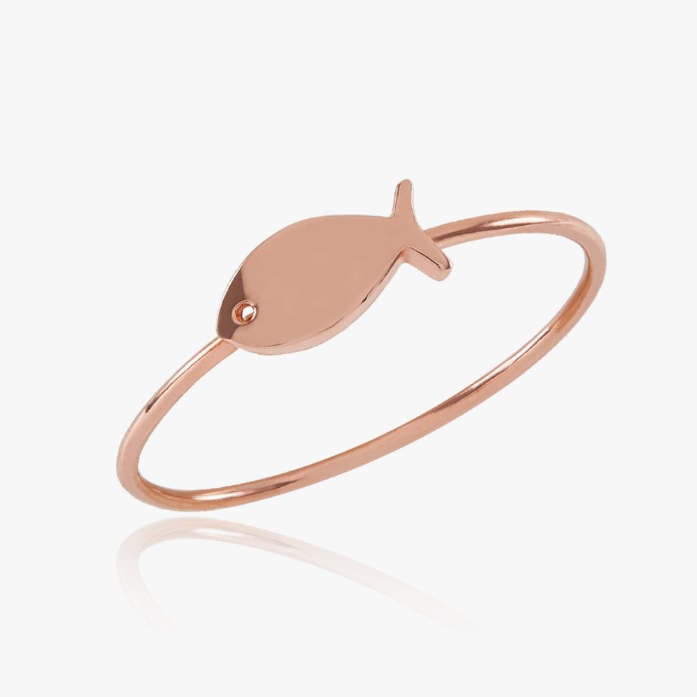 14K Davi Fish Ring