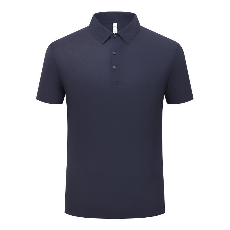 Herren Stretch-Poloshirt aus Eis-Seide: Sommerlich leicht, hochwertig Business Casual, kurzärmlig, Umlegekragen