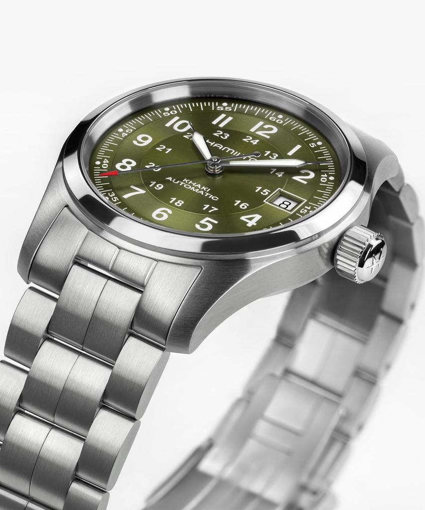 Hamilton Khaki Field Automatic Officially Guaranteed Watch, H70455160, Unisex, [Imported]