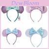 Disney Handmade Polka Dot Fabric Headband For Children Cute Cartoon Style Hair Accessory For Kids