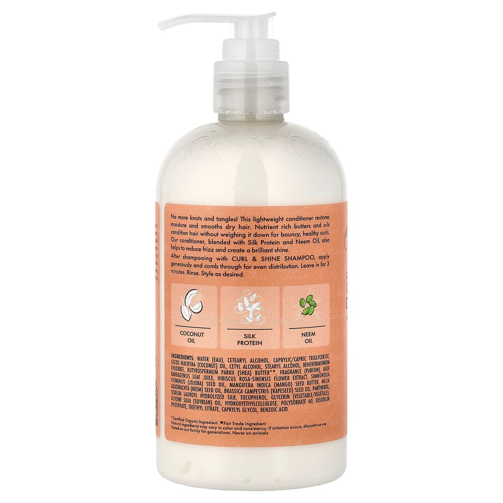 SheaMoisture Curl & Shine Conditioner Kokosnuss & Hibiskus 384ml (13 fl oz)
