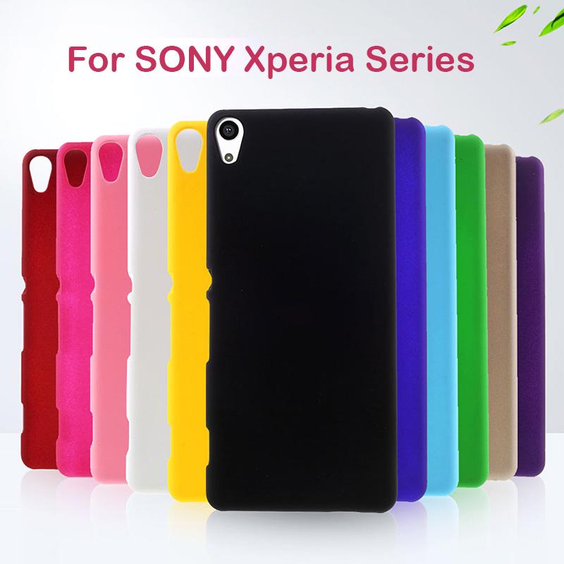 

Ультра тонкий тонкий матовый матовое жесткий пластиковых обратно случае покрытия для Sony Xperia Телефон