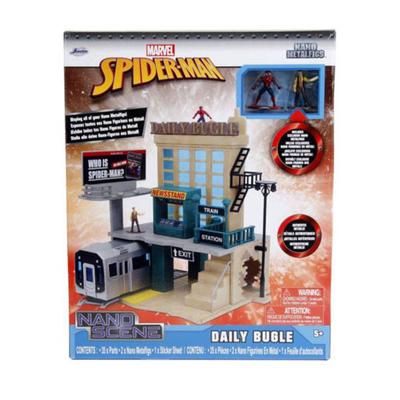 Spider-Man New York City Deluxe Nano-Szene (mit 2-Figur)