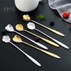 Long Handle Ice Cream Dessert Coffee Mixing Spoon