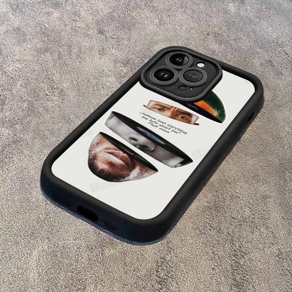 

Singer F-Frank O-Ocean Phone Case IPhone 16 Plus 15 11 14 12 13 17 Pro Max Shockproof Soft Cover iPhone 12pro max