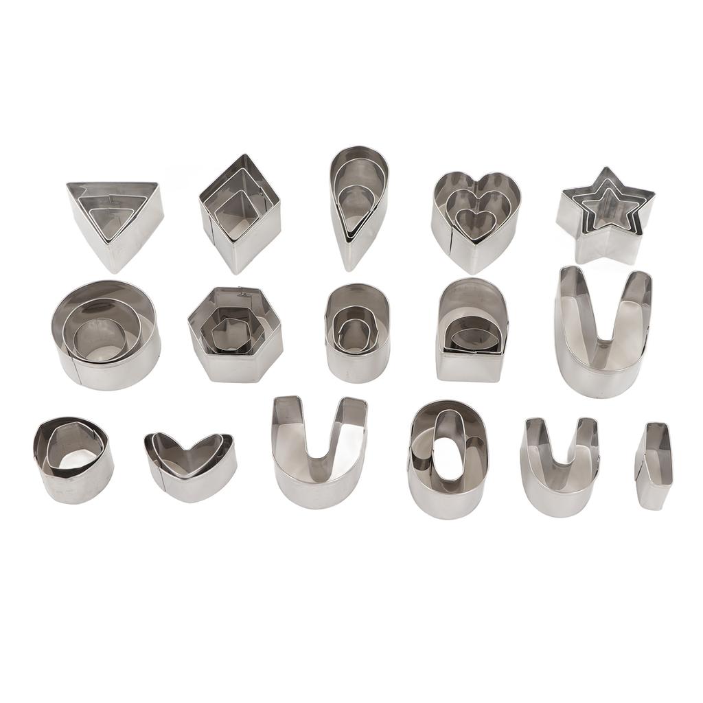 Polymer Clay Cutters Set 126 Pcs Clay Cutters Earring Hook Ear Studs Polymer Clay Earring Kit for DIY Jewelry Making