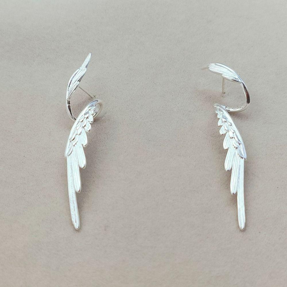 Wings Shape Ear Clips Zinc Zinc Alloy Elf Ear Cuff Fashion Jewelry Ear Accessories  Women